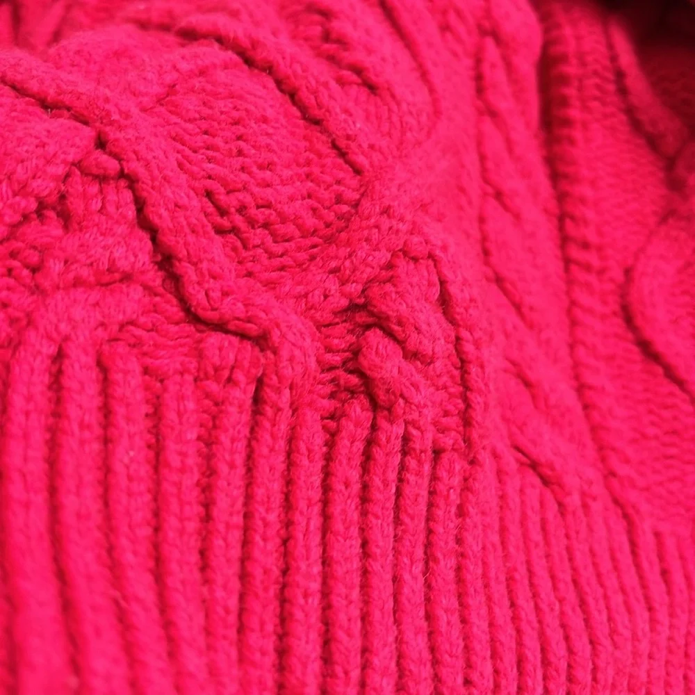 Boys Red Cable knit Sweater Large Boys Gap Red Holiday Sweater Boys Christmas